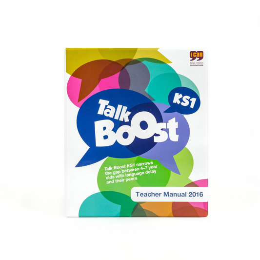 Talk Boost KS1 Teacher Manual